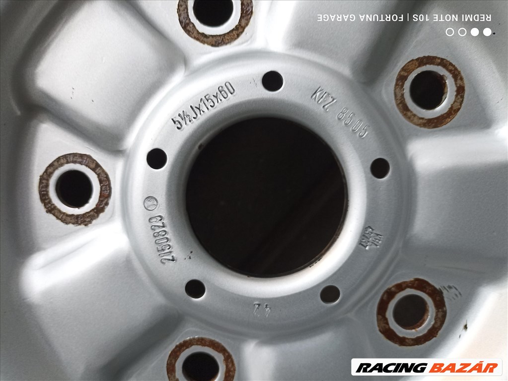 5x160 15" Ford Transit használt lemezfelni garnitúra (R572) 7. kép
