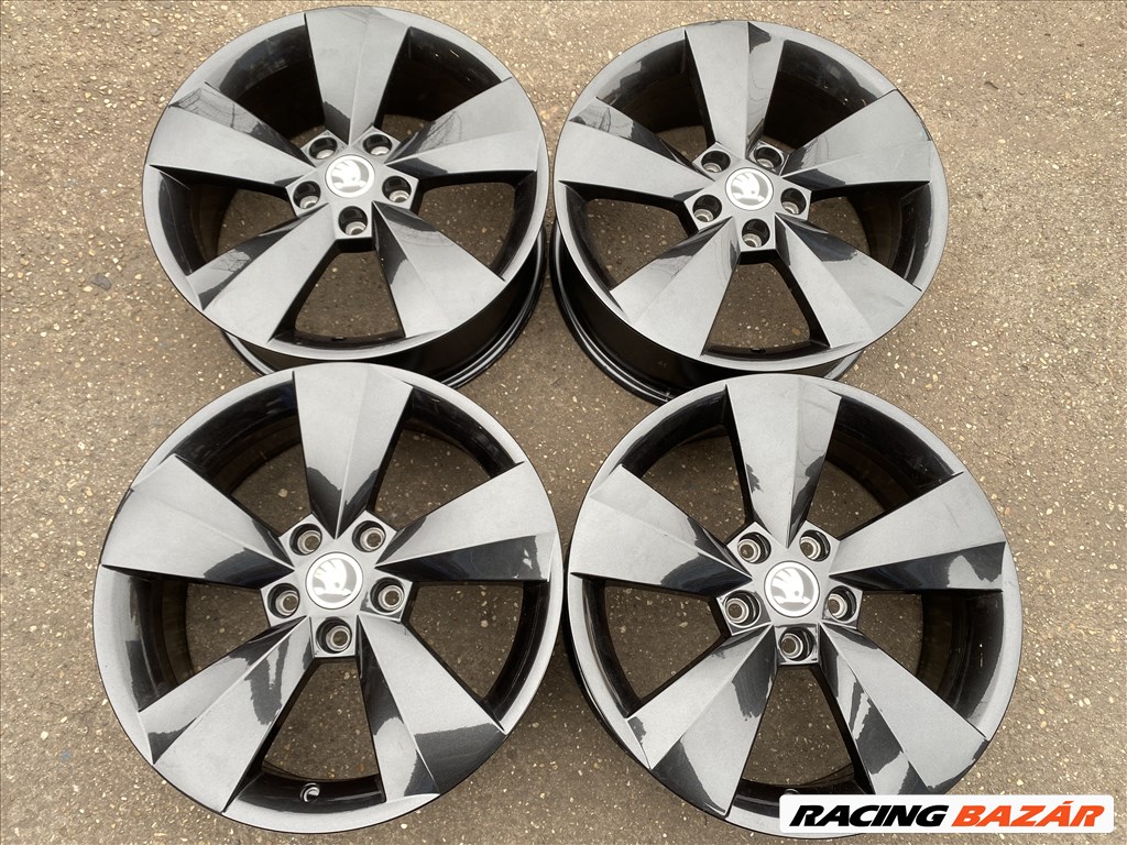 4db gyári 17" Skoda Kodiaq alufelni. (3650) 1. kép