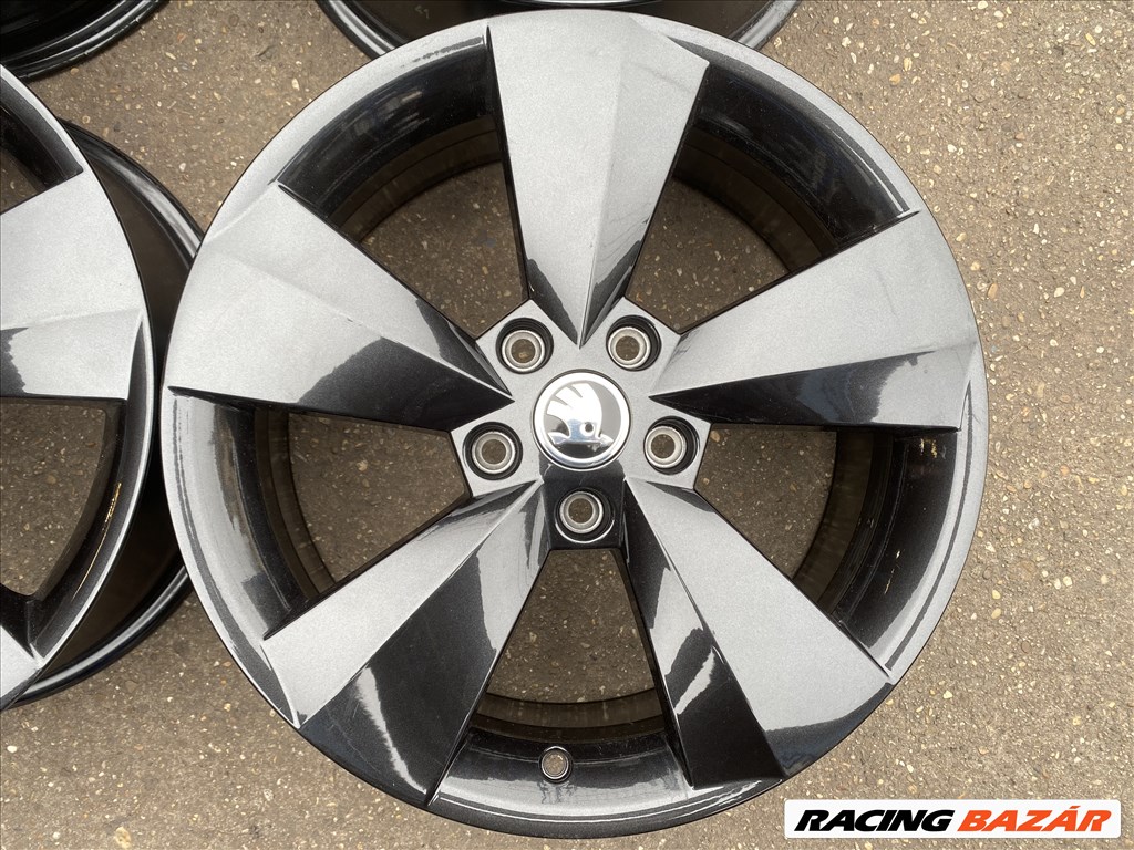 4db gyári 17" Skoda Kodiaq alufelni. (3650) 2. kép