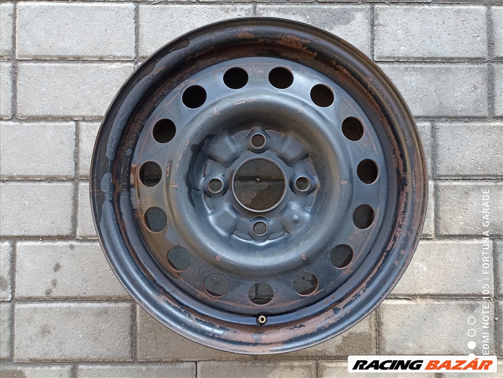 4x114.3 15" Mitsubishi / Hyundai használt lemezfelni garnitúra (R583) 3. kép