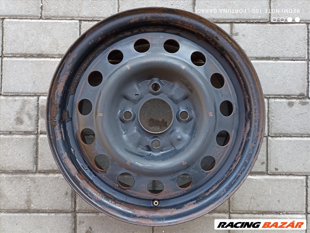 4x114.3 15" Mitsubishi / Hyundai használt lemezfelni garnitúra (R583) 6. kép