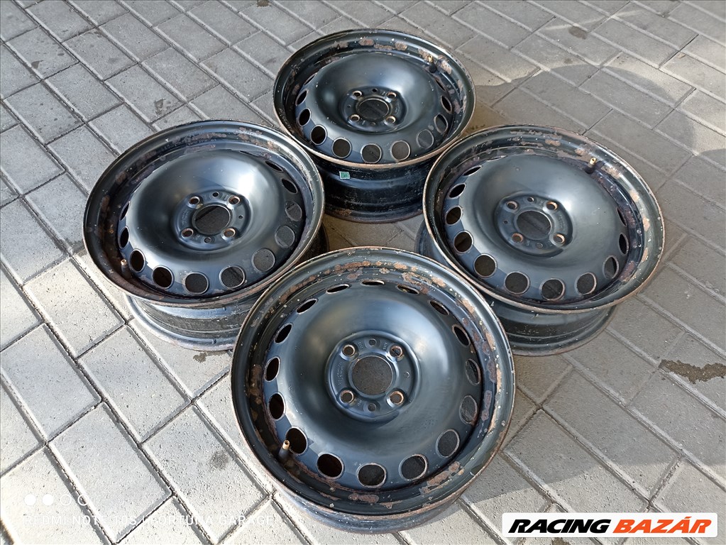 4x98 14" Fiat használt lemezfelni garnitúra (R590) 2. kép