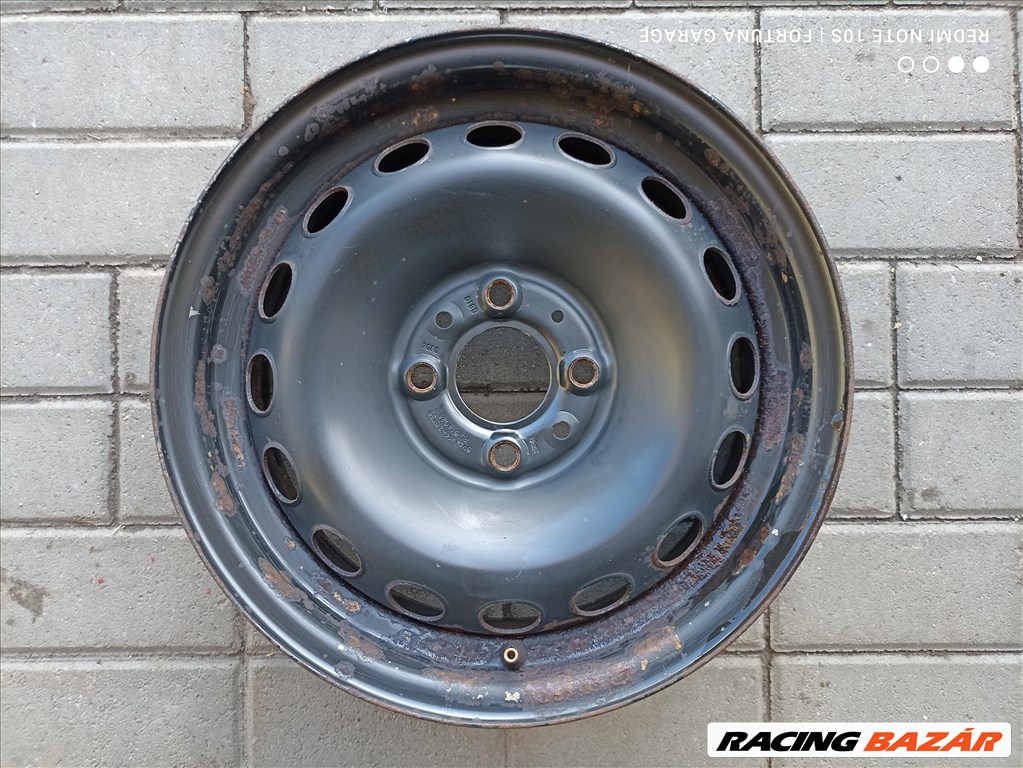 4x98 14" Fiat használt lemezfelni garnitúra (R590) 3. kép