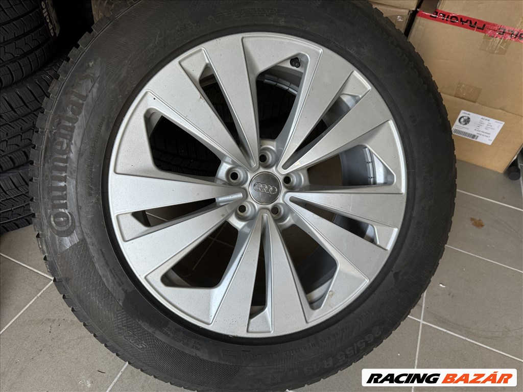 Audi Q8 / SQ8 S-Line gyári 8,5X19-es 5X112-es ET20 könnyűfém felni garnitura eladó 2. kép