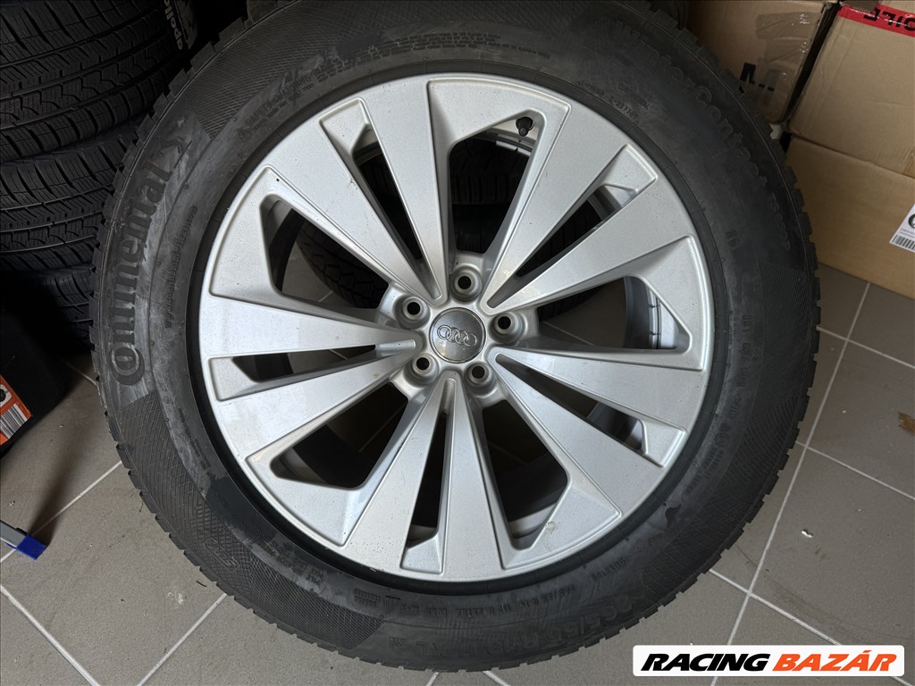 Audi Q8 / SQ8 S-Line gyári 8,5X19-es 5X112-es ET20 könnyűfém felni garnitura eladó 4. kép