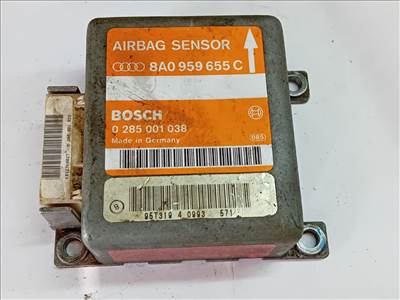 AUDI A4 (8D2/ B5) 1.9 TDI Légzsák Elektronika #11790# 8A0959655C
