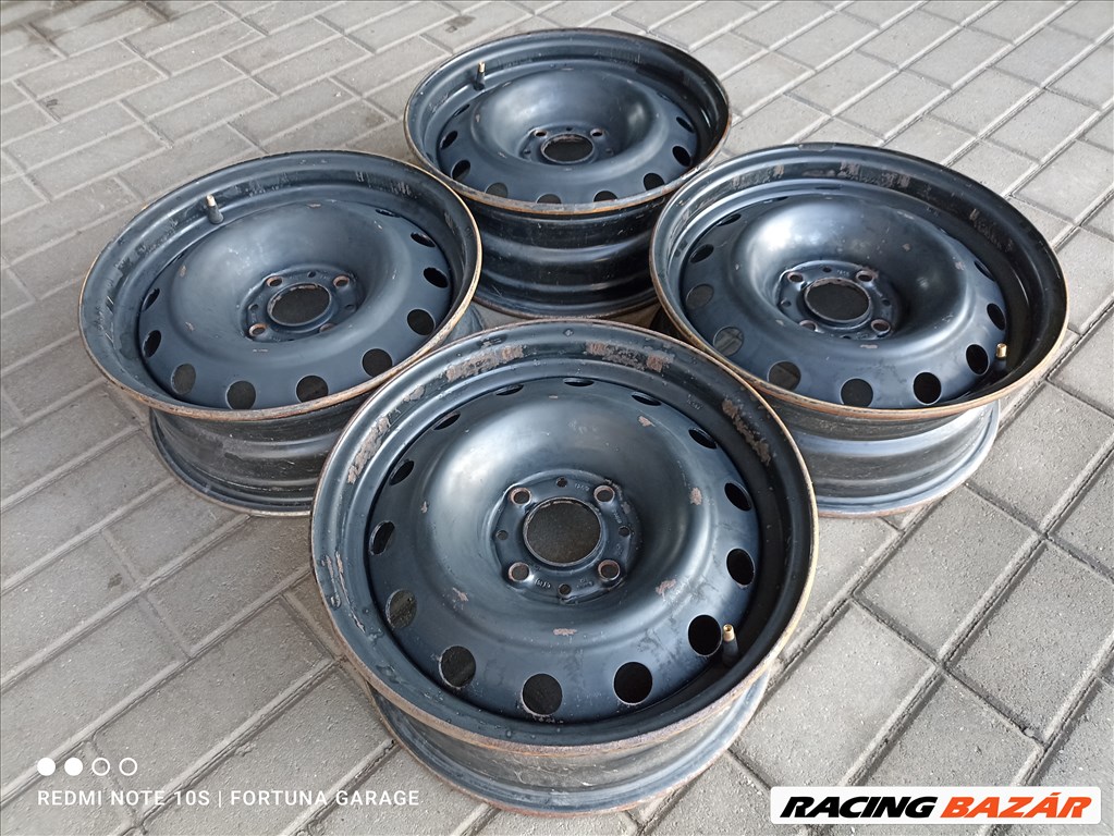 4x108 15" Peugeot / Citroen használt lemezfelni garnitúra (R556) 2. kép