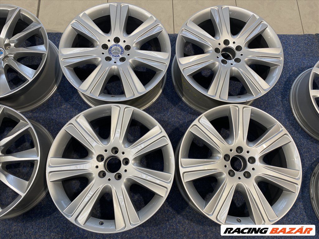 (2970) Mercedes 19 gyári alufelni felni, 5x112, S osztály, W222 3. kép