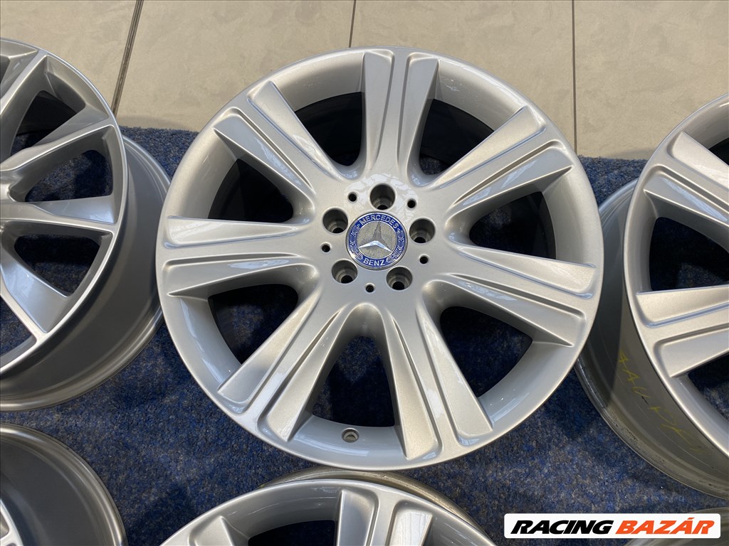 (2970) Mercedes 19 gyári alufelni felni, 5x112, S osztály, W222 7. kép
