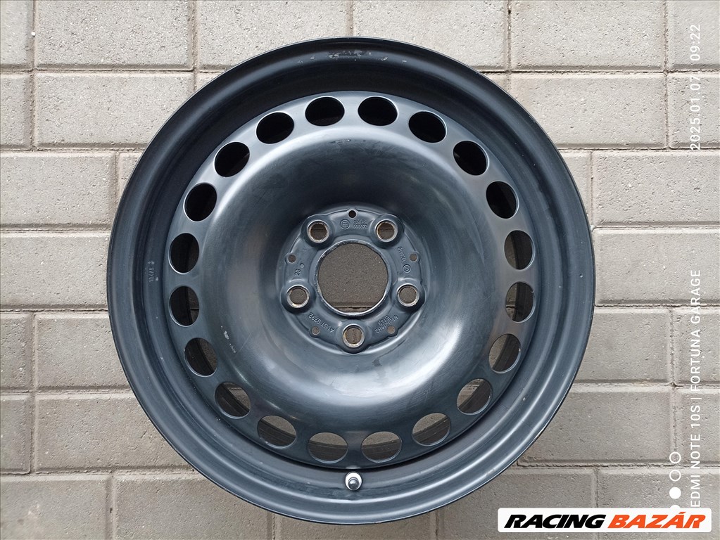 5x112 16" Mercedes újszerű lemezfelni garnitúra +TPMS (R551) 3. kép