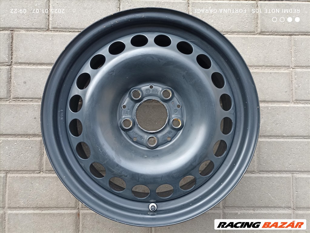 5x112 16" Mercedes újszerű lemezfelni garnitúra +TPMS (R551) 4. kép