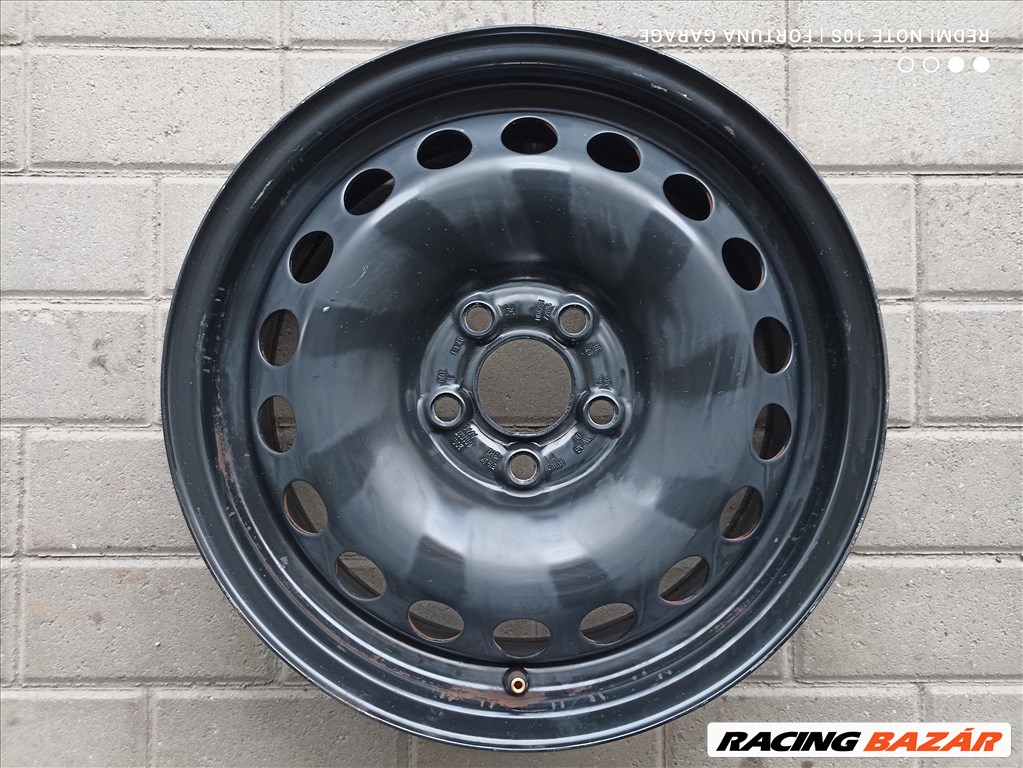5x100 15" VW használt lemezfelni garnitúra (R554) 5. kép