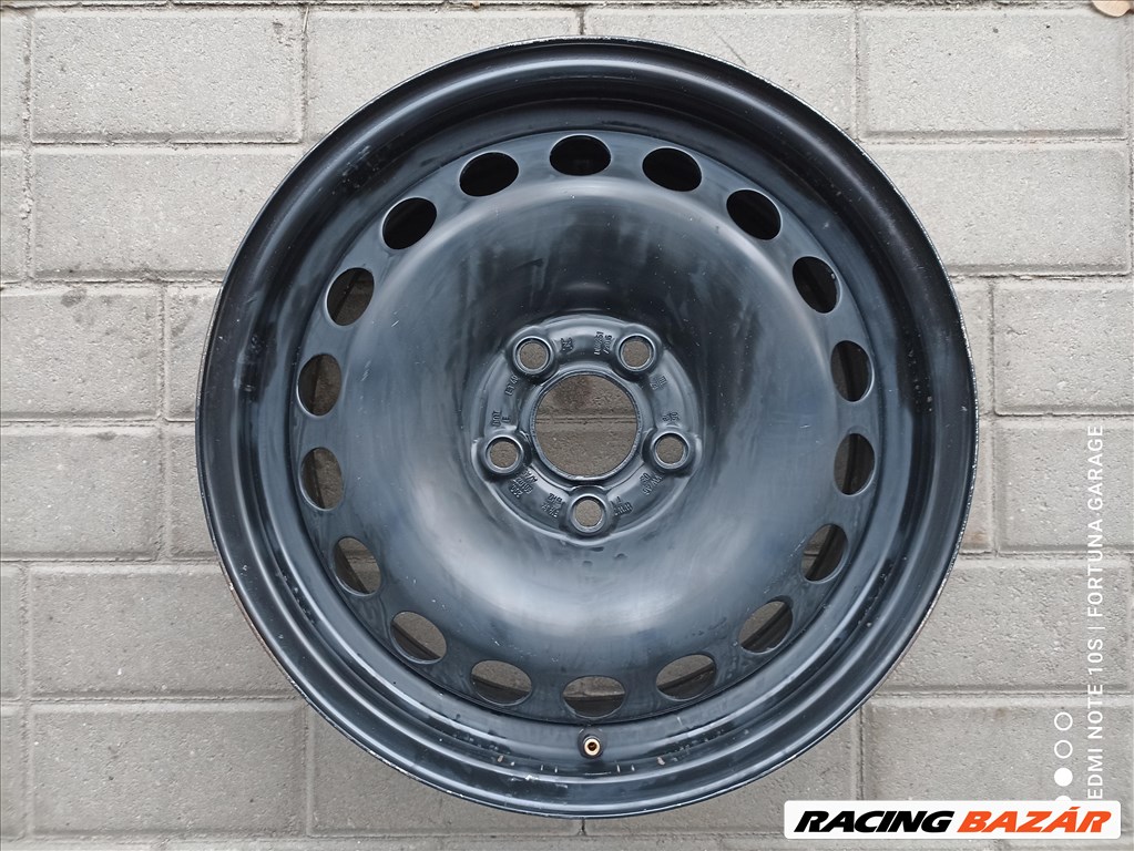 5x100 15" VW használt lemezfelni garnitúra (R554) 6. kép