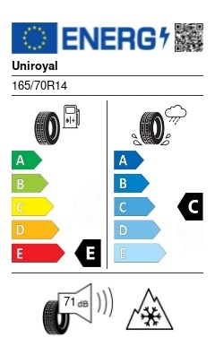 UNIROYAL ALL SEASON EXPERT 2 165/70 R14 81T négyévszakos gumi 2. kép