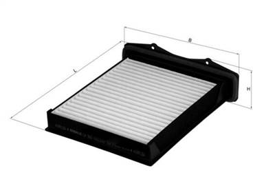 MAHLE LA 360 - pollenszűrő LAND ROVER