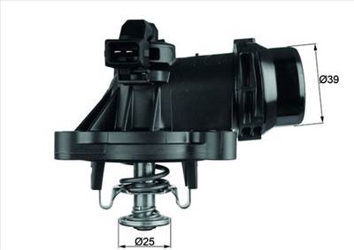 MAHLE TM 18 105 - termosztát, hűtőfolyadék BMW