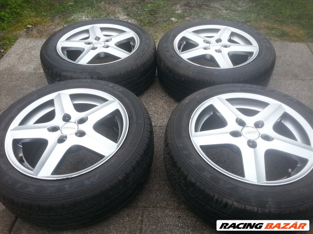  5x110 Opel alufelni, rajta 205/55R16 Maxxis nyári gumi  1. kép