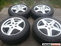  5x110 16" Enzo alufelni, rajta 205/55 Maxxis nyári gumi Opel,Fiat,Alfa,Saab