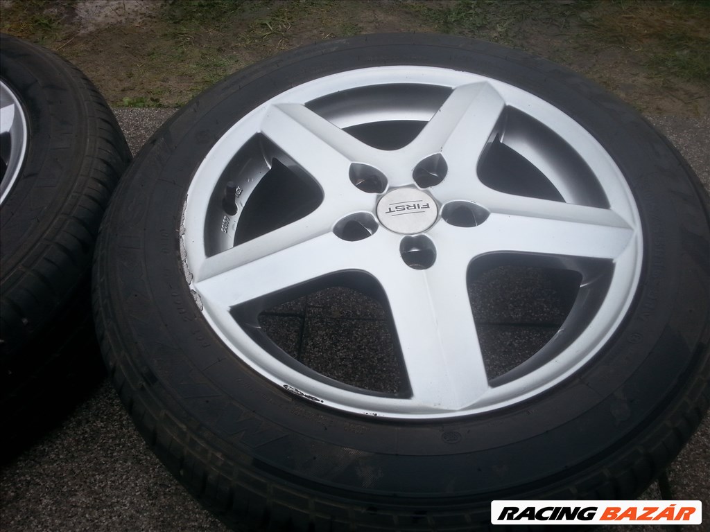  5x110 Opel alufelni, rajta 205/55R16 Maxxis nyári gumi  4. kép
