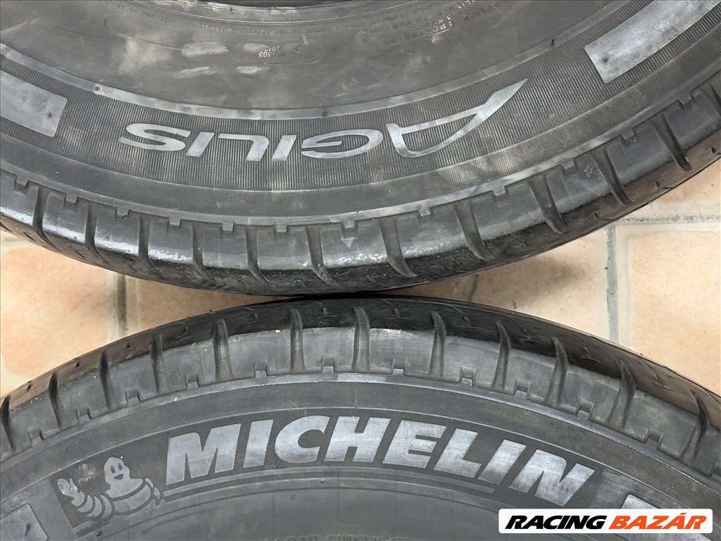  215/7516c" használt Michelin teherautó gumi. 4. kép