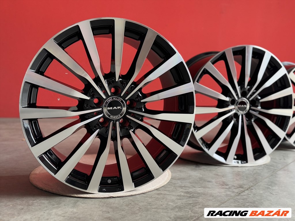 R19 5x130 (84,1) MAK KRONE BLACK MIRROR 8.5J ET52  új alufelnik felnik 3. kép