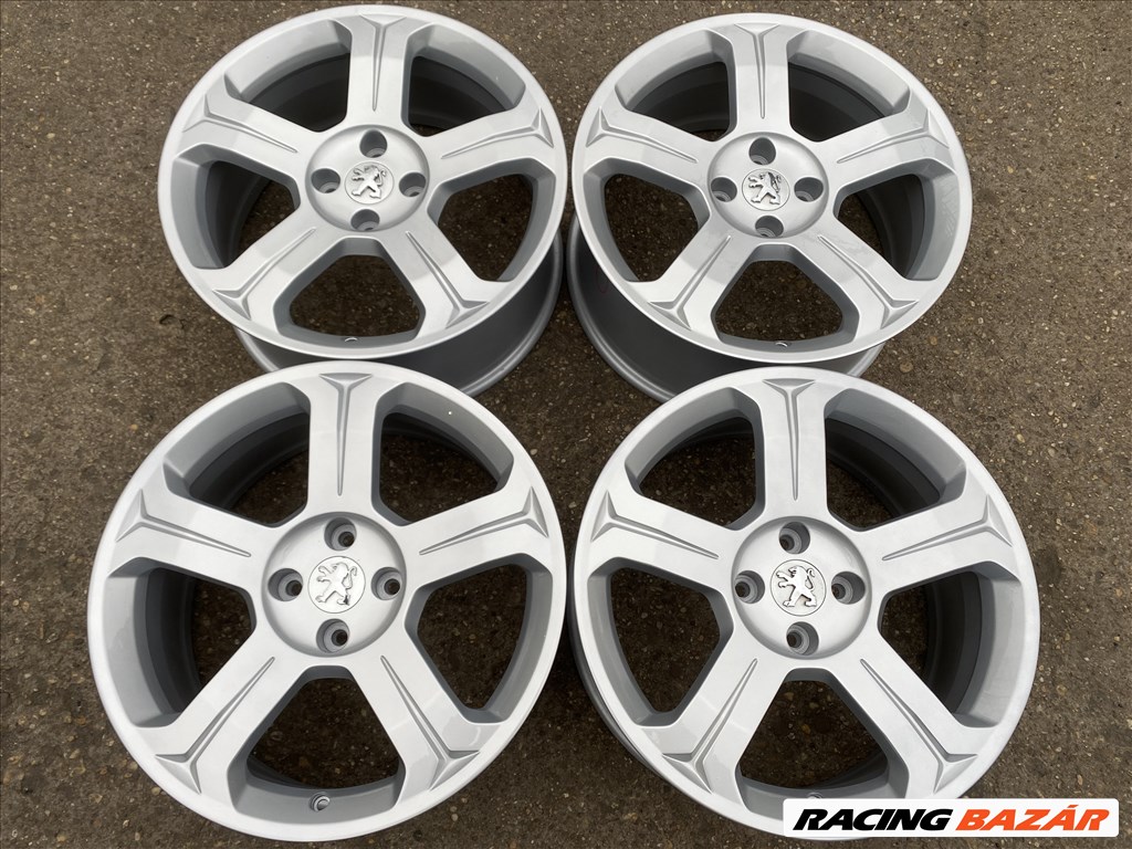 4db gyári 18" Peugeot 308 alufelni. (3640) 1. kép
