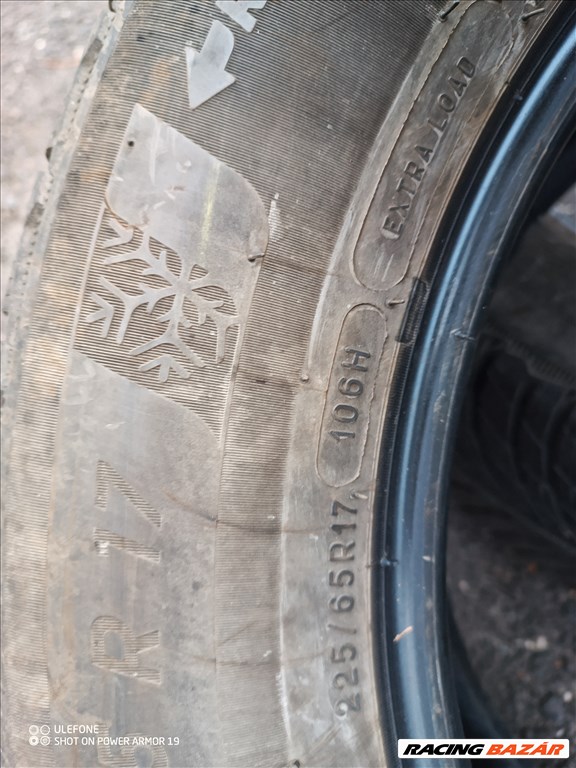 2db 225/65 R17 106H használt Michelin Alpin Pilot 5 SUV téli gumi 9. kép