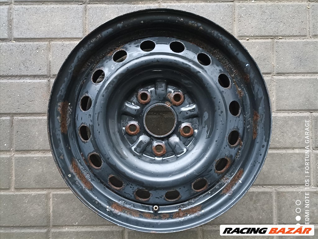 5x114.3 15" Mazda / Toyota használt lemezfelni garnitúra (R574) 2. kép