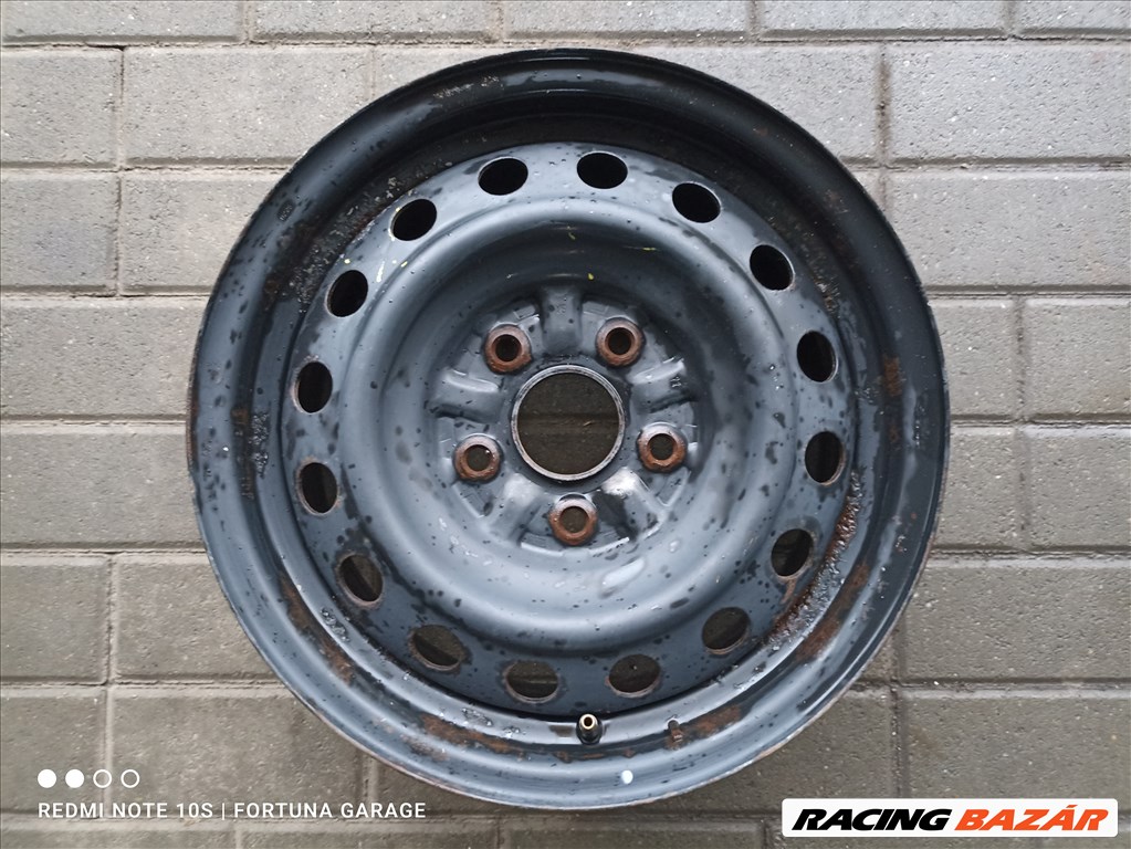 5x114.3 15" Mazda / Toyota használt lemezfelni garnitúra (R574) 3. kép