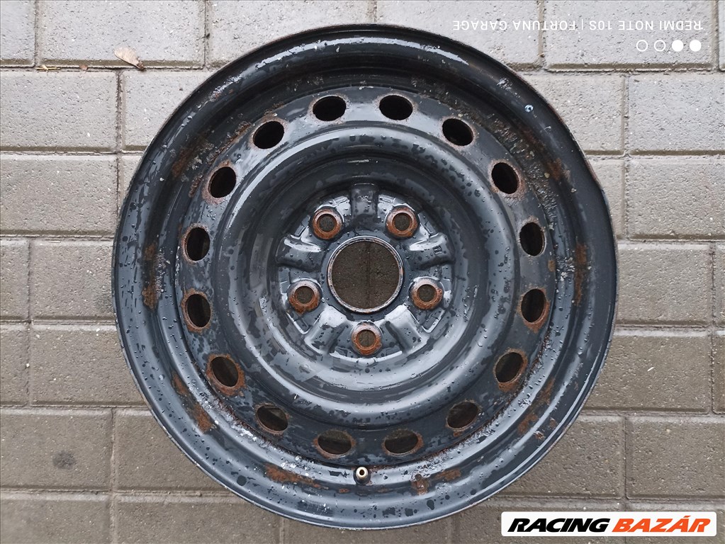 5x114.3 15" Mazda / Toyota használt lemezfelni garnitúra (R574) 4. kép