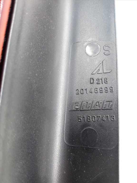 Fiat Punto ABARTH 2007-2010 bal hátsó lámpa.<br />Betét nélkül 51807413	 4. kép