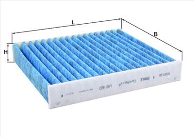 MAHLE LAO 923 - pollenszűrő ALPINE DACIA LADA NISSAN RENAULT RENAULT TRUCKS