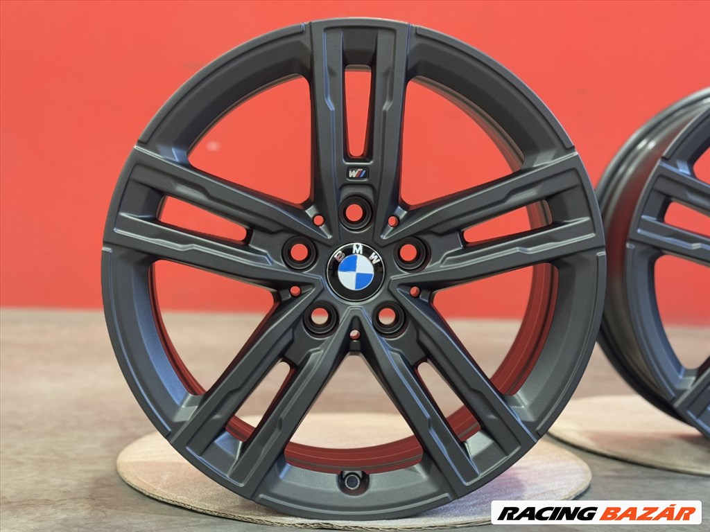 R17 5x112 Original BMW Styling M550 550M 1er F40 2er F44 7.5J ET54 OE 8053523  2. kép