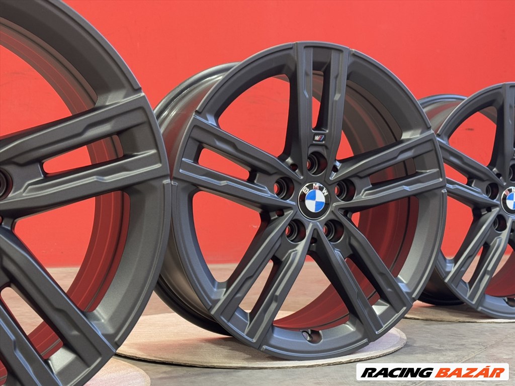 R17 5x112 Original BMW Styling M550 550M 1er F40 2er F44 7.5J ET54 OE 8053523  5. kép
