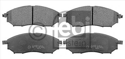 FEBI BILSTEIN 116188 - fékbetét INFINITI NISSAN RENAULT