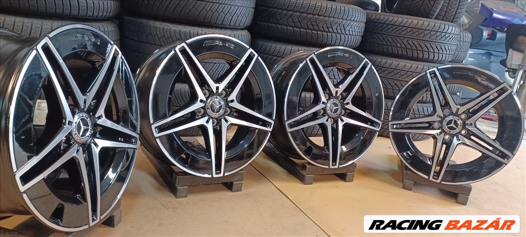 Új! Mercedes W206 C klasse AMG 5x112 7,5-9x18 ET40-58 4db 7. kép