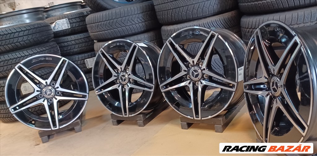 Új! Mercedes W206 C klasse AMG 5x112 7,5-9x18 ET40-58 4db 8. kép