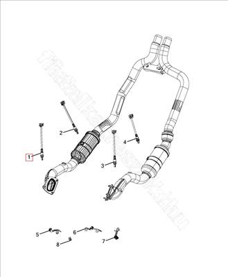 Lambda szonda - GRAND, NEON, PT, VIPER, TOWN, WRANGLER - K05149180AB, K05149180AA -  - FIAT eredeti Eredeti új K05149180AB