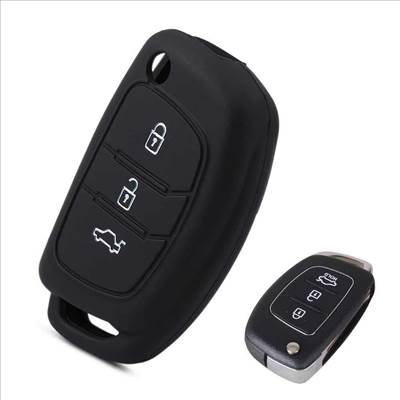 Kia bicskakulcs szilikon tok 3 gombos