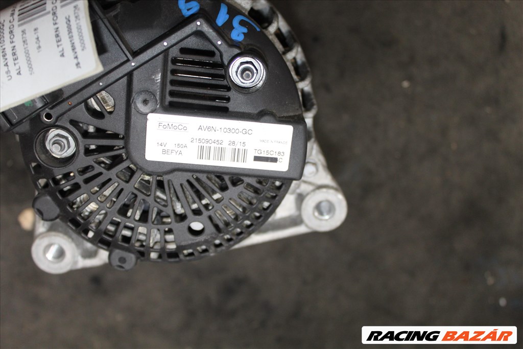 Ford c-max  1.6TDCI  '10-15 generátor  AV6N-10300-GC (319) 3. kép
