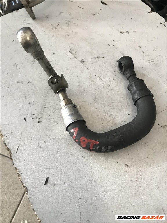 Audi A4 (B6/B7) 1,8 T - turbó vízcső 06b121497b 1. kép