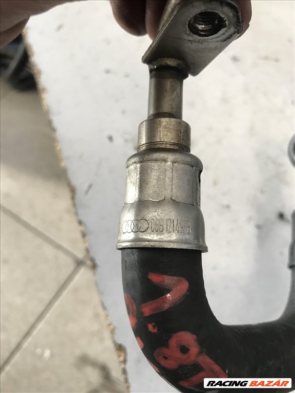 Audi A4 (B6/B7) 1,8 T - turbó vízcső 06b121497b 2. kép