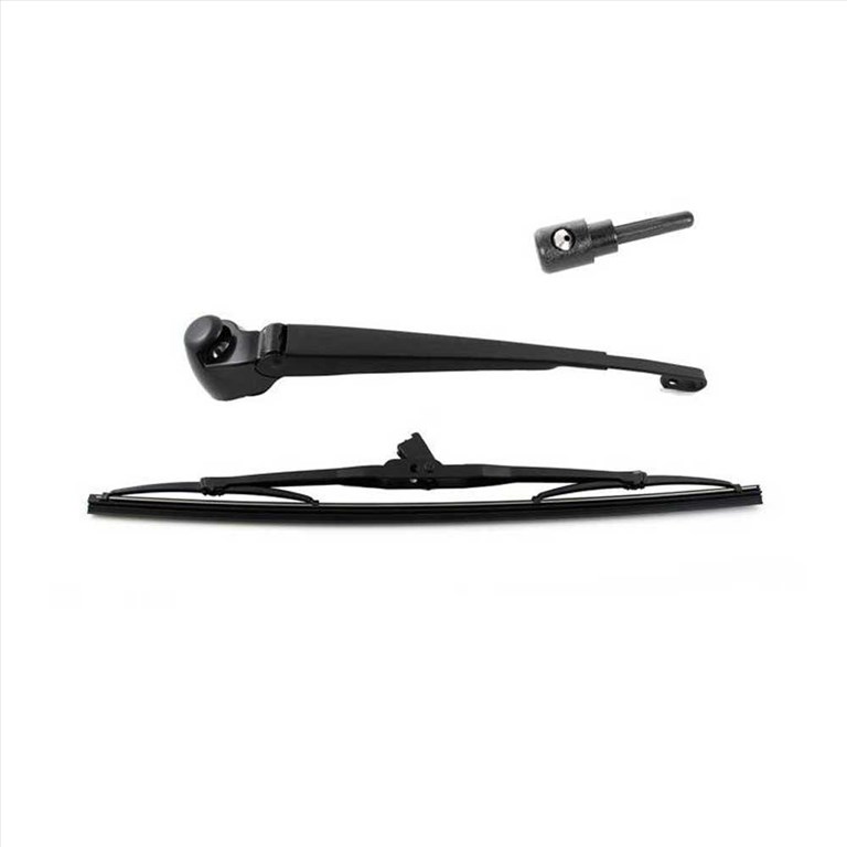 VW Bora Kombi hátsó ablaktörlő lapát és kar + ablakmosó fúvóka 1. kép