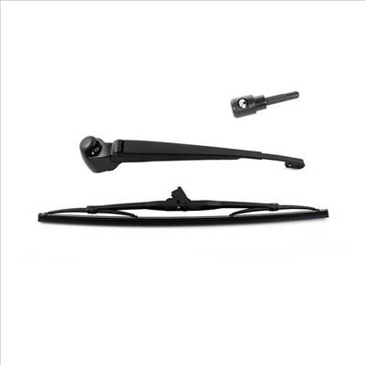 VW Bora Kombi hátsó ablaktörlő lapát és kar + ablakmosó fúvóka