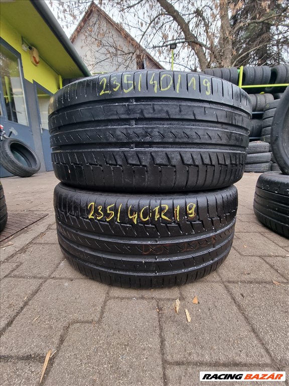  235/4019" használt Continental premiumcontact 6 nyári gumi  3. kép