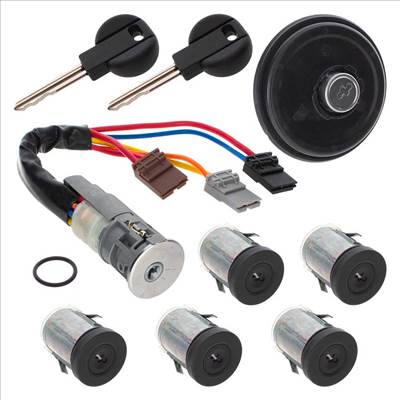 Citroen Jumpy gyújtáskapcsoló és zár szett 1994-2006