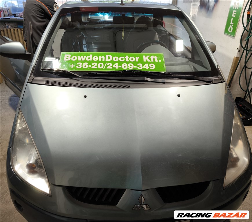 Mitsubishi Colt CZC cabrio ablakemelő javítás,szereléssel is,BowdenDoctor Kft 16. kép