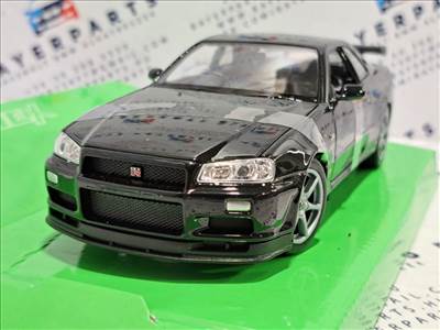 Nissan Skyline GT-R R34 Coupe (1999) - Welly - 1:24