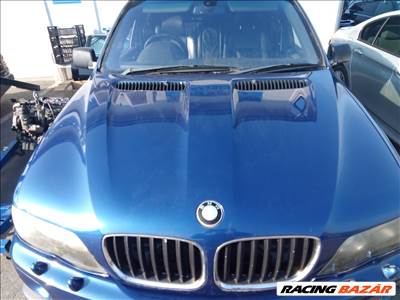 BMW X5 E53 e53 motorháztető kék