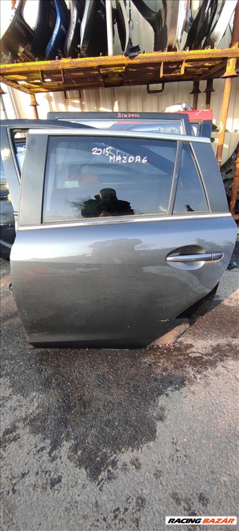 Mazda 6 (3rd gen) Bal hátsó ablakemelő szerkezet  1. kép